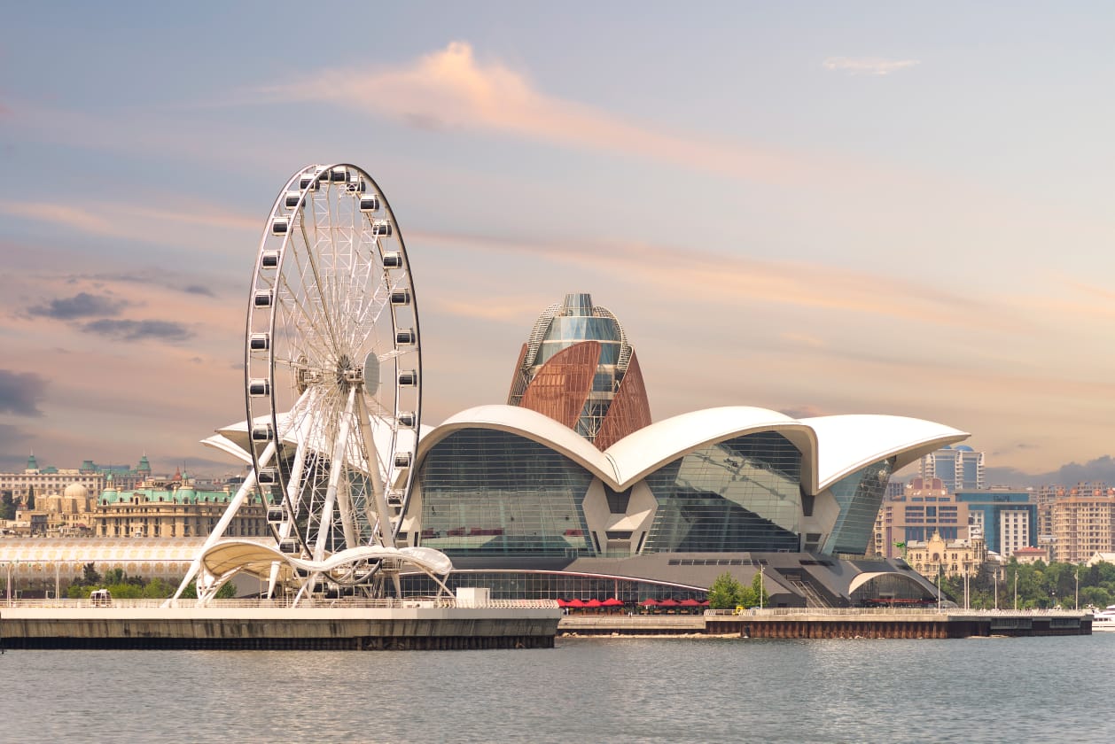 Baku For a Glamorous Honeymoon & Caspian Romance​