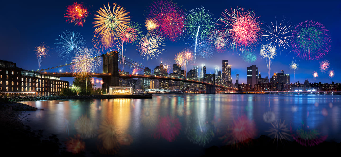 Experience NYC’s Fireworks Onboard Cornucopia Majesty