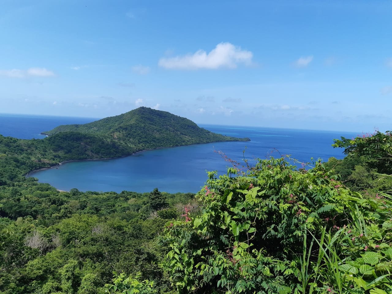Landscape North Mayotte Island is another gem of vanilla islands