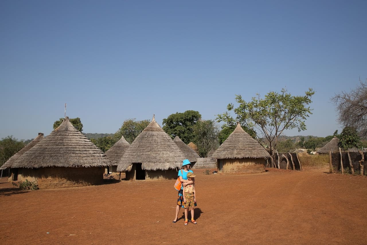 Exploring the beauty of traditional African village life-part of Grand tour of Senegal