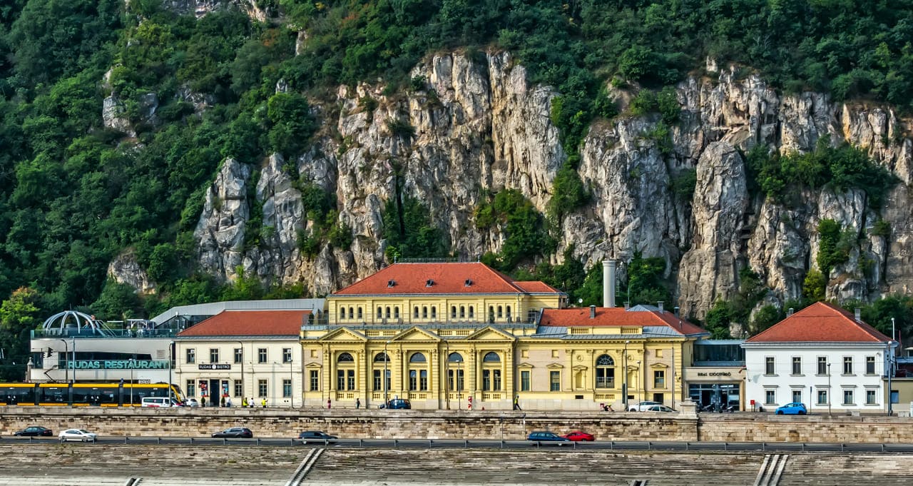 Rudas Baths — Budapest’s centuries-old thermal spa nestled beneath Gellért Hill.