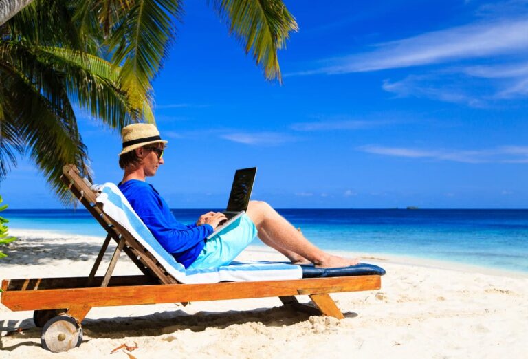 When passion meets freedom, the beach becomes your boardroom