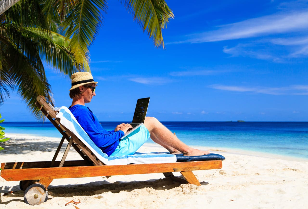When passion meets freedom, the beach becomes your boardroom