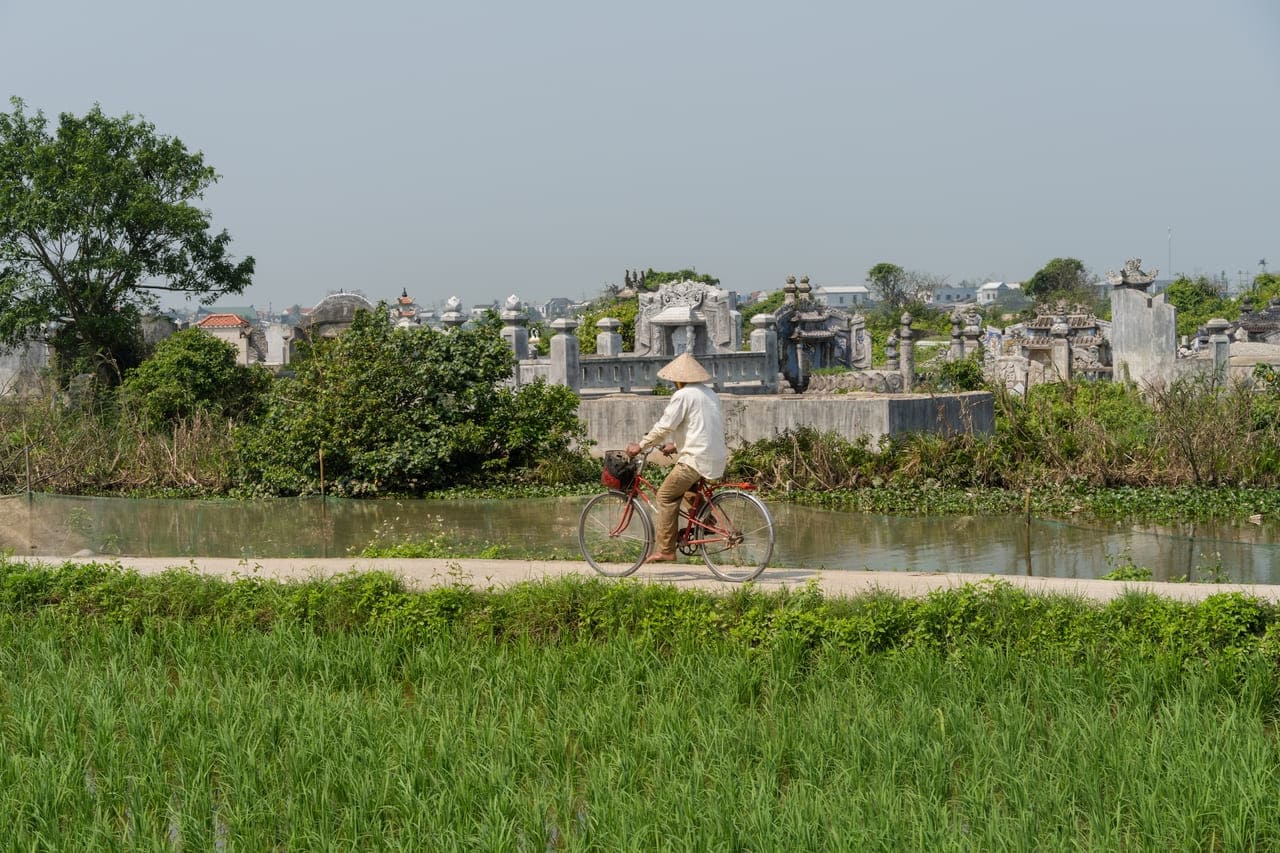 a village in Lo Lo Chai, Vietnam.